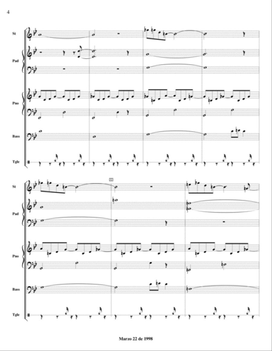 Proverbios del Confin Proverbios del Confin Percussion Ensemble scores gallery preview page 5