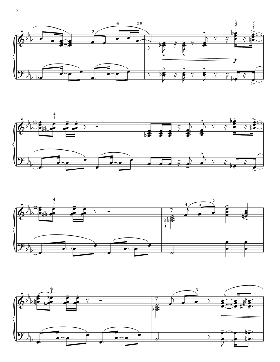 She Could Be Mine (arr. Phillip Keveren) Piano Solo scores gallery preview page 2