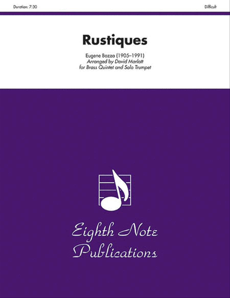 Rustiques Brass Quintet scores gallery preview page 1