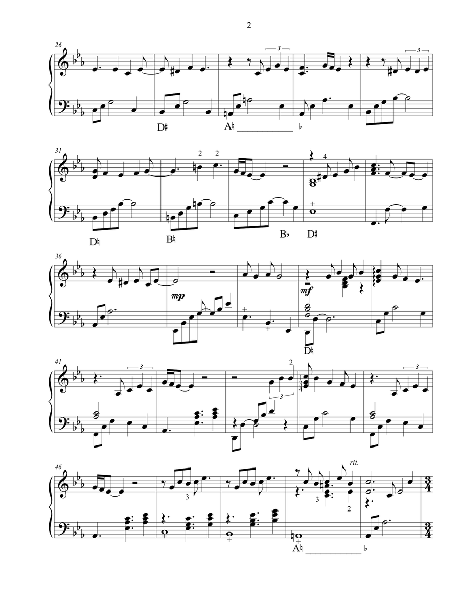 Your Song Harp scores gallery preview page 2