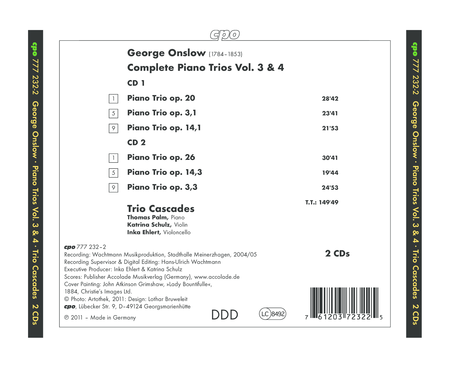 Volume 3-4: Complete Piano Trios