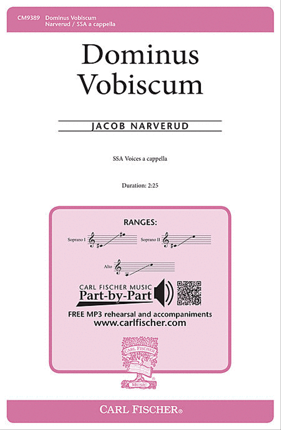 Dominus Vobiscum SSA scores gallery preview page 1