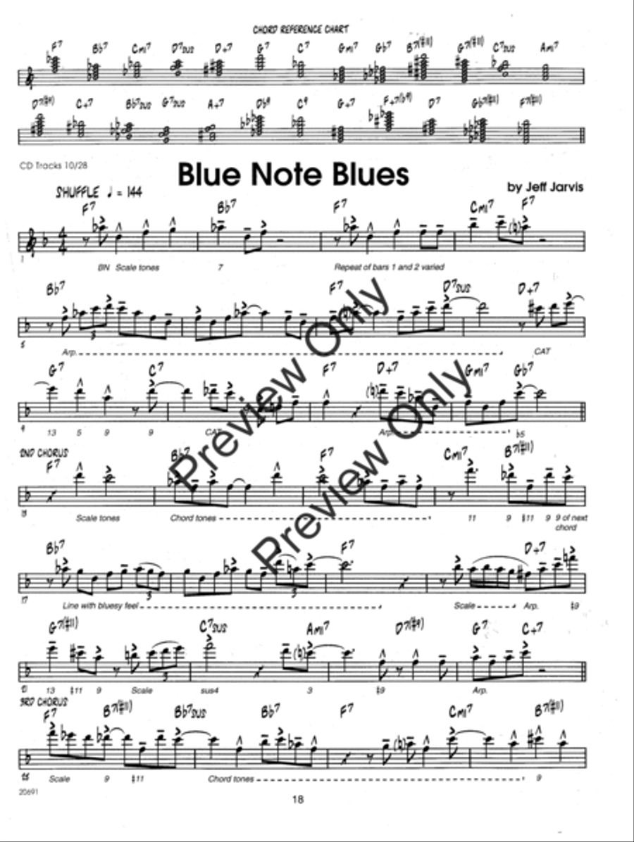Effective Etudes For Jazz - Flute - Book with MP3 Downloads Jazz Ensemble scores gallery preview page 19