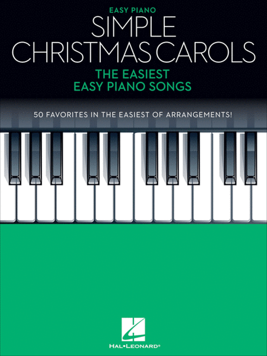 Simple Christmas Carols Easy Piano scores gallery preview page 1