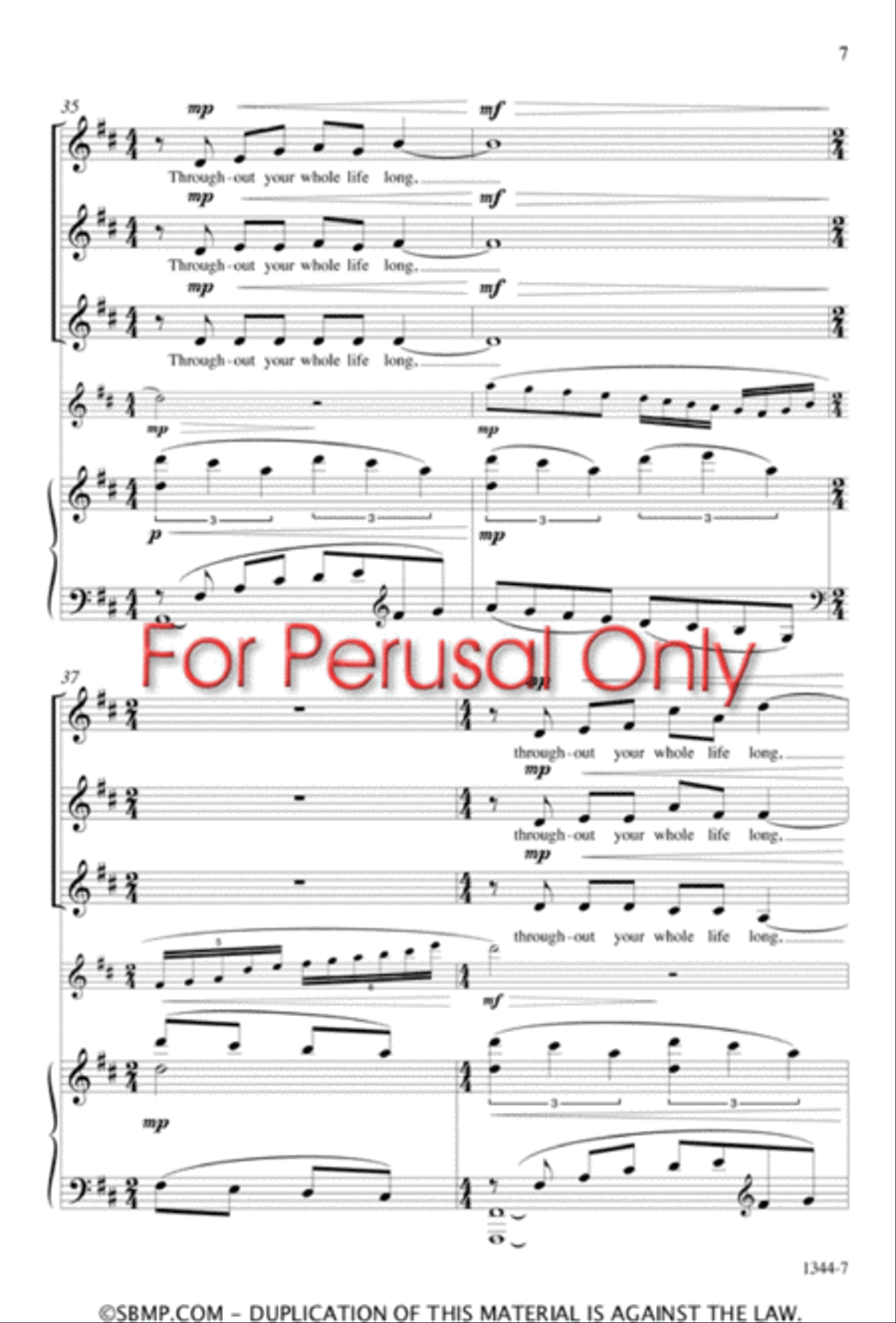 This Perfect Beauty - SSA Octavo SSA scores gallery preview page 6