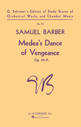 Book cover for Medeas Dance of Vengeance, Op. 23a