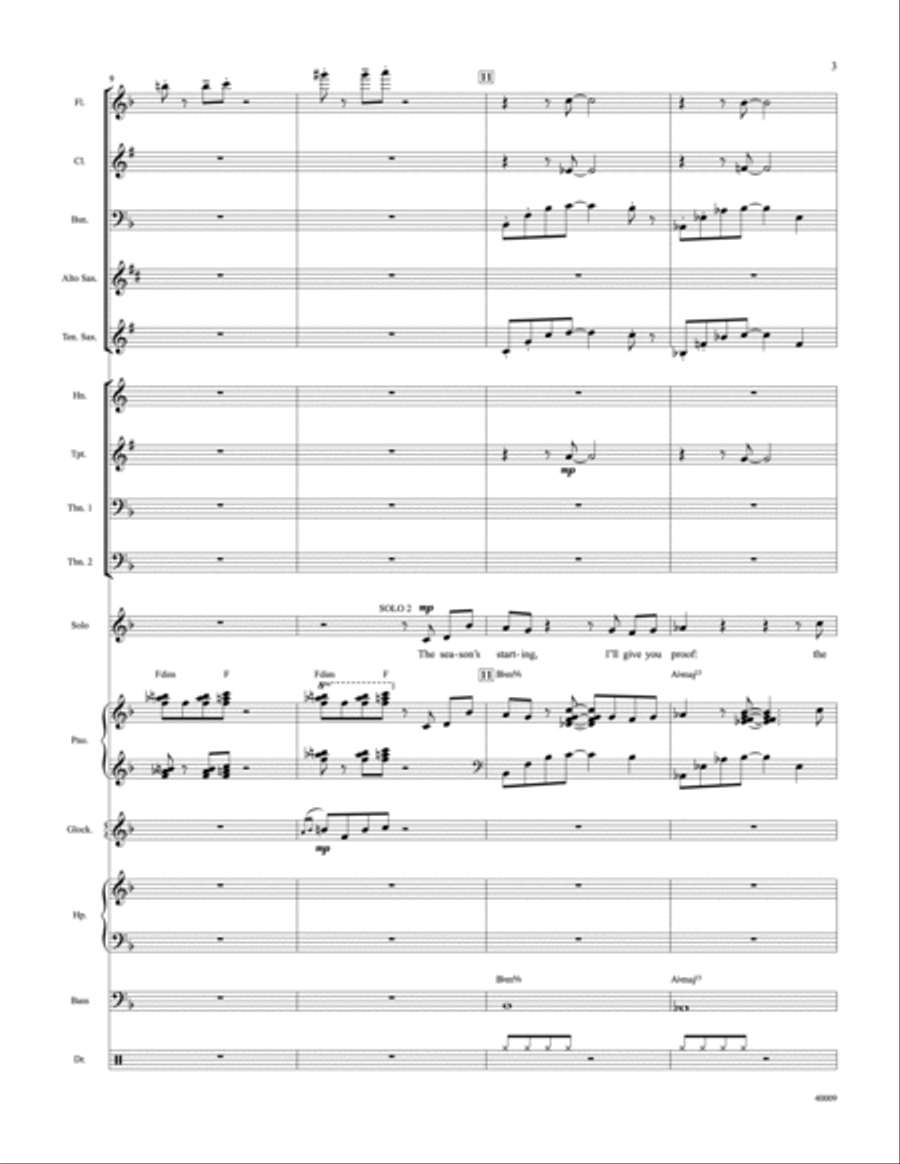Counting Down to Christmas Choir scores gallery preview page 28