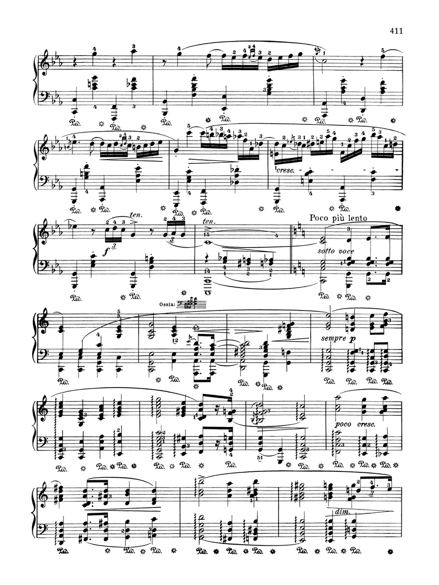 Nocturne in C minor, Op. 48, No. 1 Piano Solo scores gallery preview page 2
