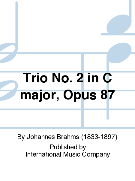 Trio No. 2 in C major, Op. 87