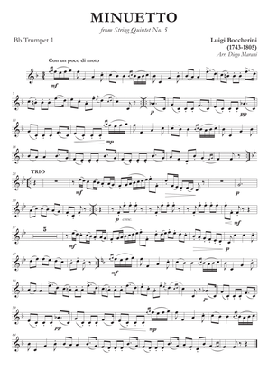 Boccherini's Minuet for Brass Quintet