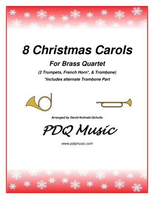 8 Christmas Carols for Brass Quartet