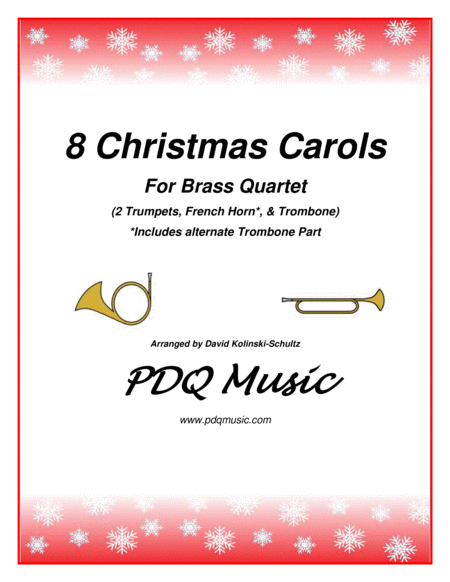 8 Christmas Carols for Brass Quartet image number null