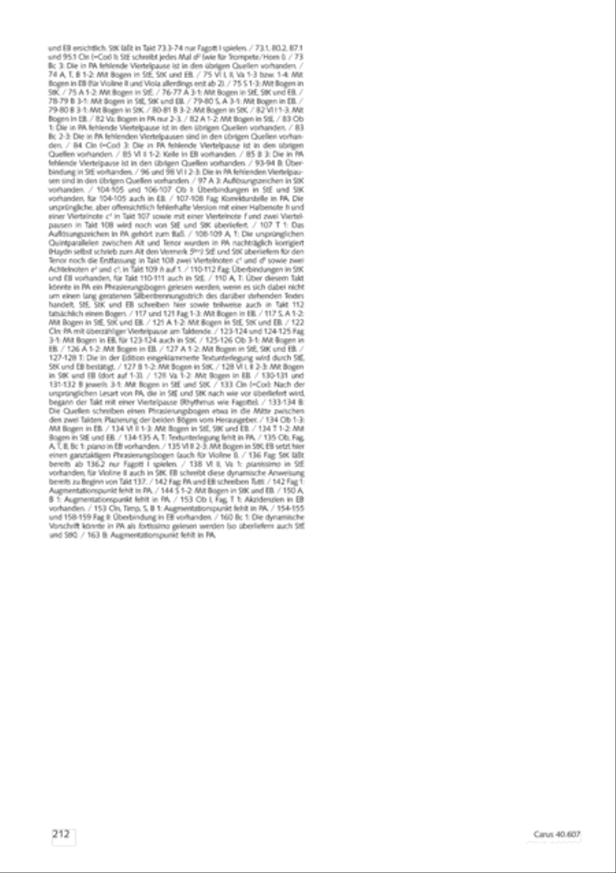 Mass in time of war (Missa in tempore belli) 4-Part scores gallery preview page 220
