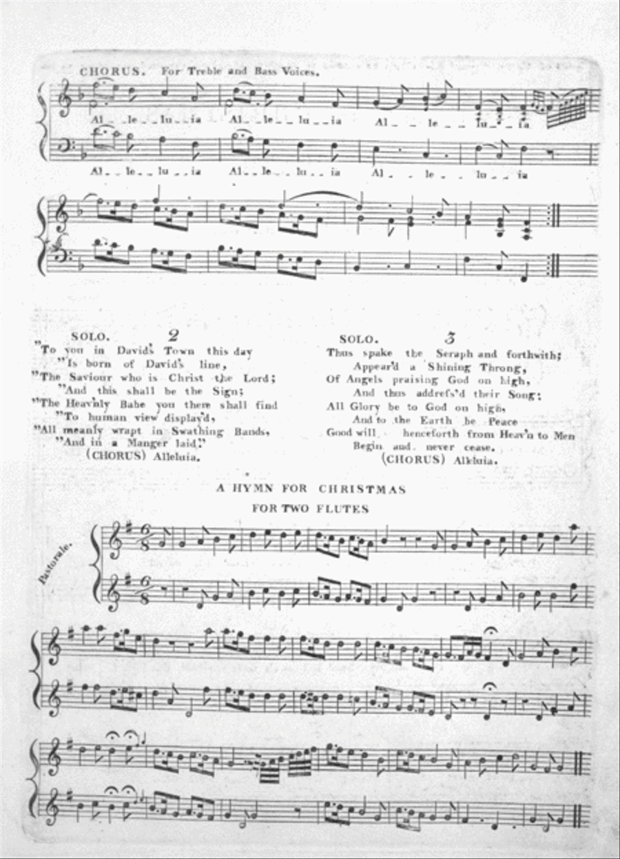 A Hymn for Christmas Flute scores gallery preview page 2