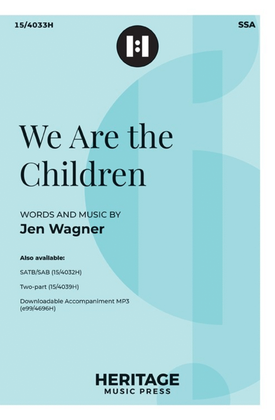 Book cover for We Are the Children