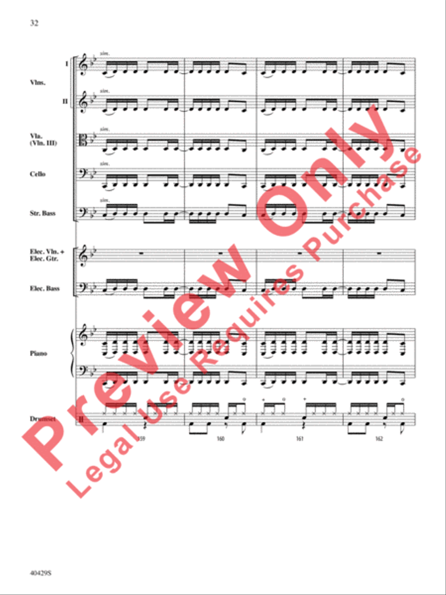 Wish Liszt Wish Liszt String Orchestra scores gallery preview page 33