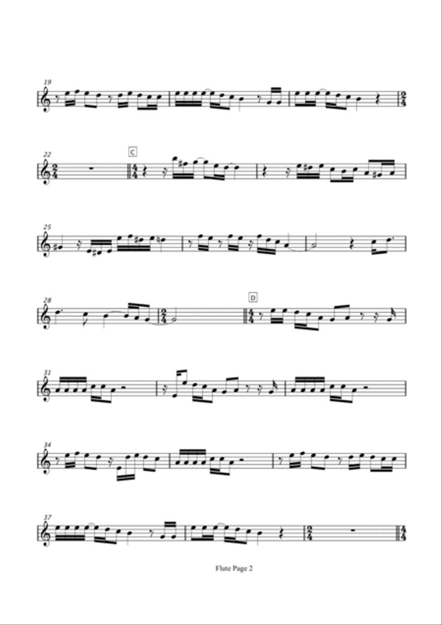 Breakfast In America Flute scores gallery preview page 4