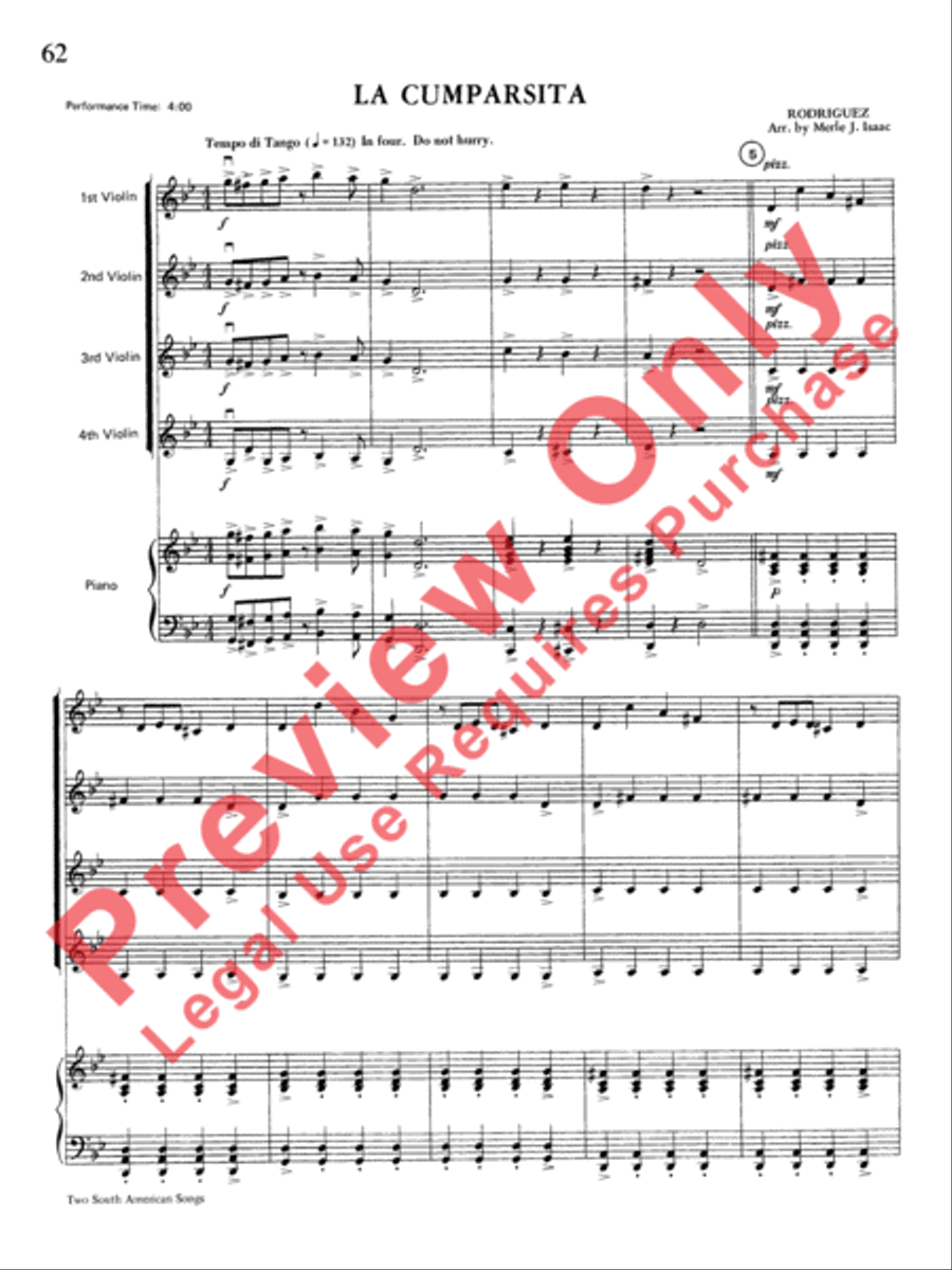Highland/Etling Violin Quartet Series: Book 2
