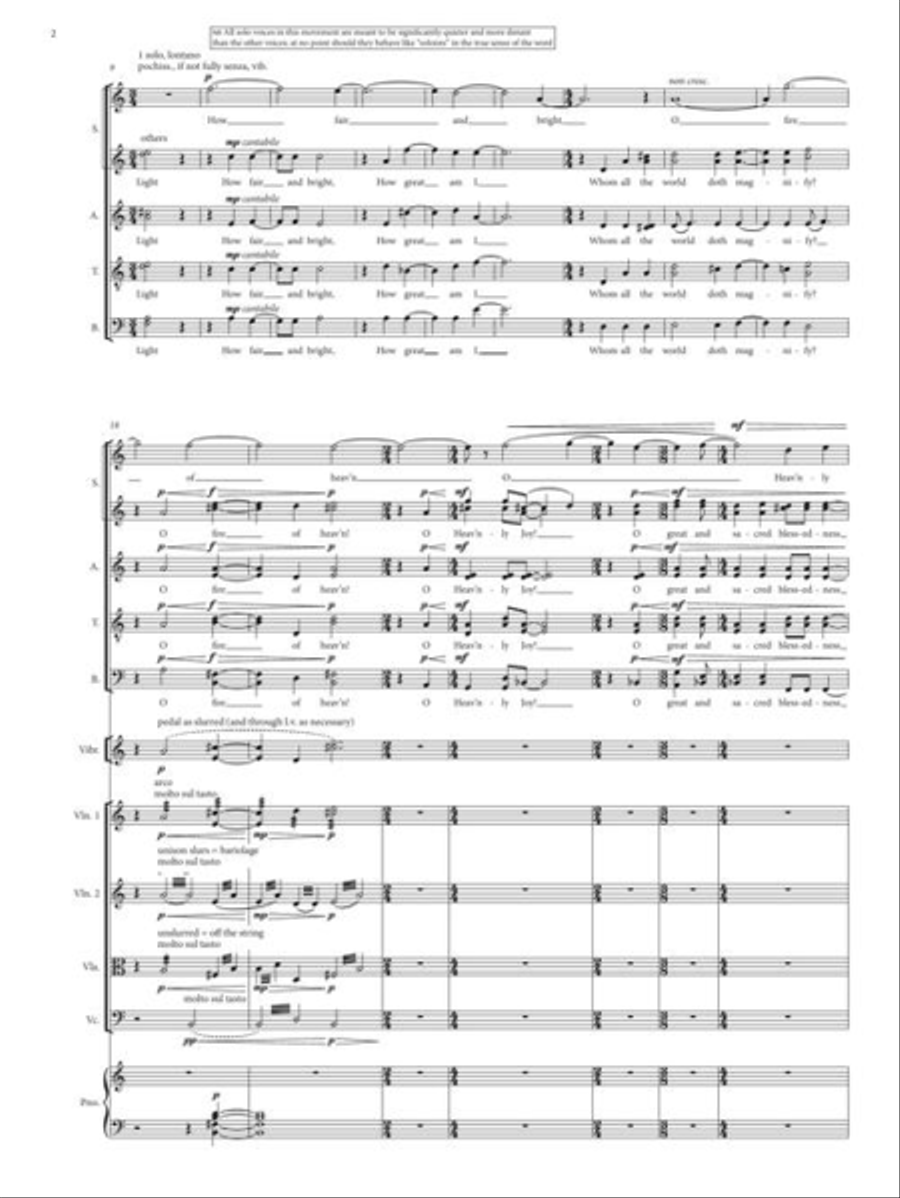 The Faire Starre (Study Score) Choir scores gallery preview page 8