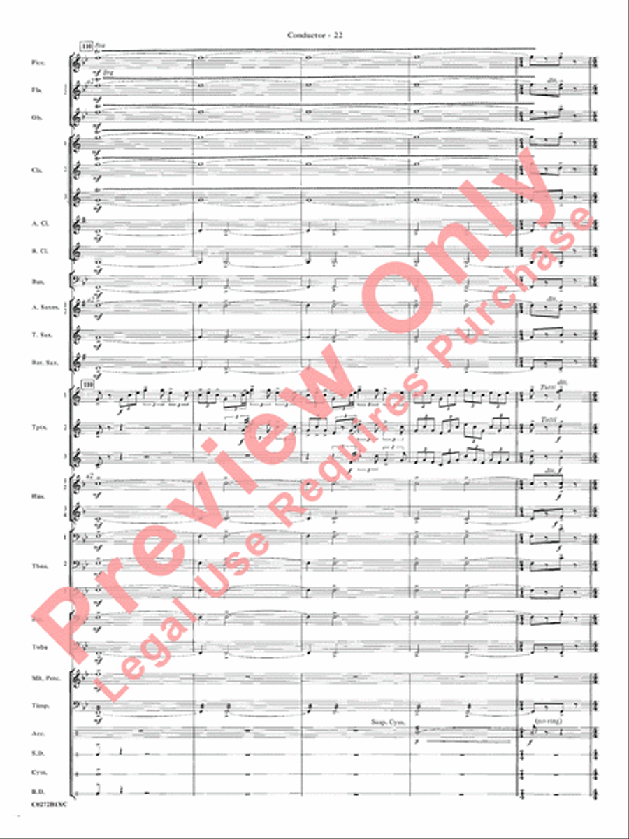 Leroy Anderson: A Legacy in Sound Concert Band scores gallery preview page 25