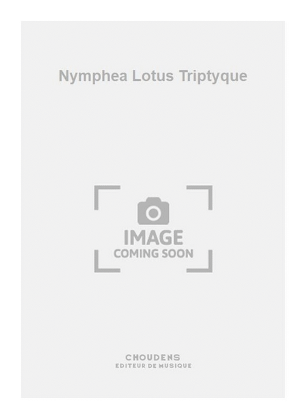 Nymphea Lotus Triptyque