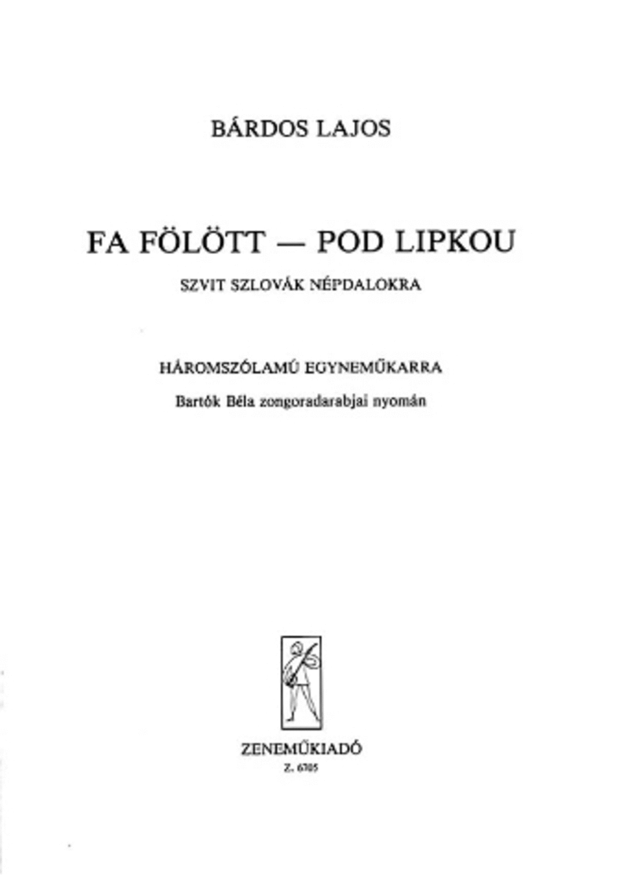 Gyermekeknek - Fa FOlOtt A Cappella scores gallery preview page 1