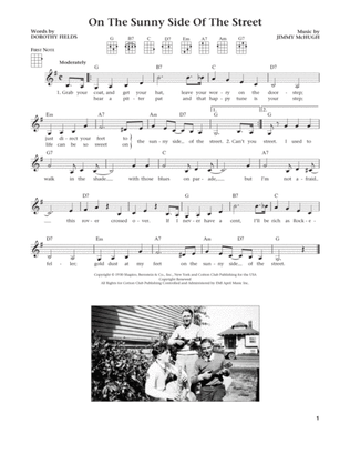 On The Sunny Side Of The Street (from The Daily Ukulele) (arr. Liz and Jim Beloff)