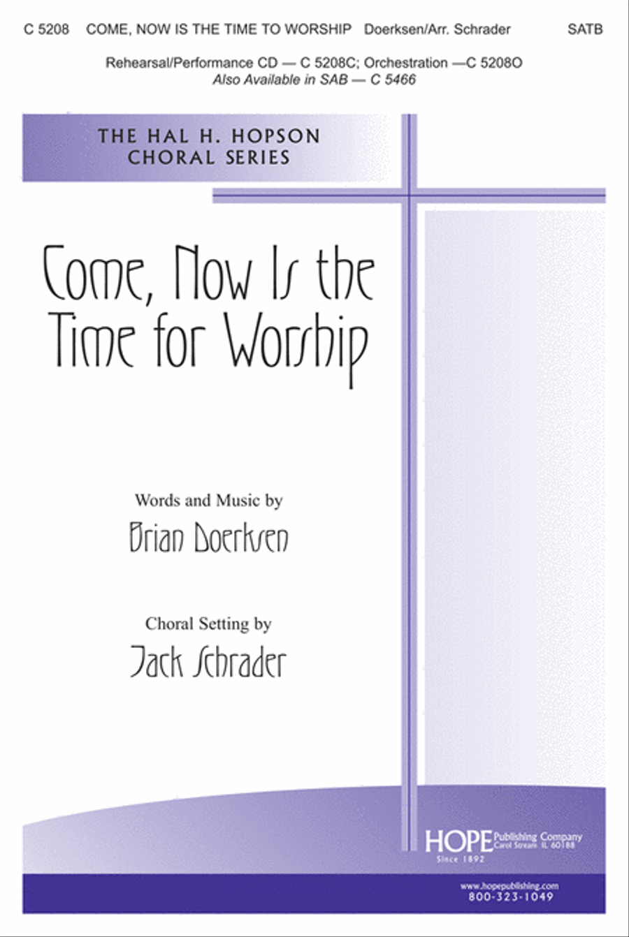 Come, Now Is the Time to Worship 4-Part scores gallery preview page 1