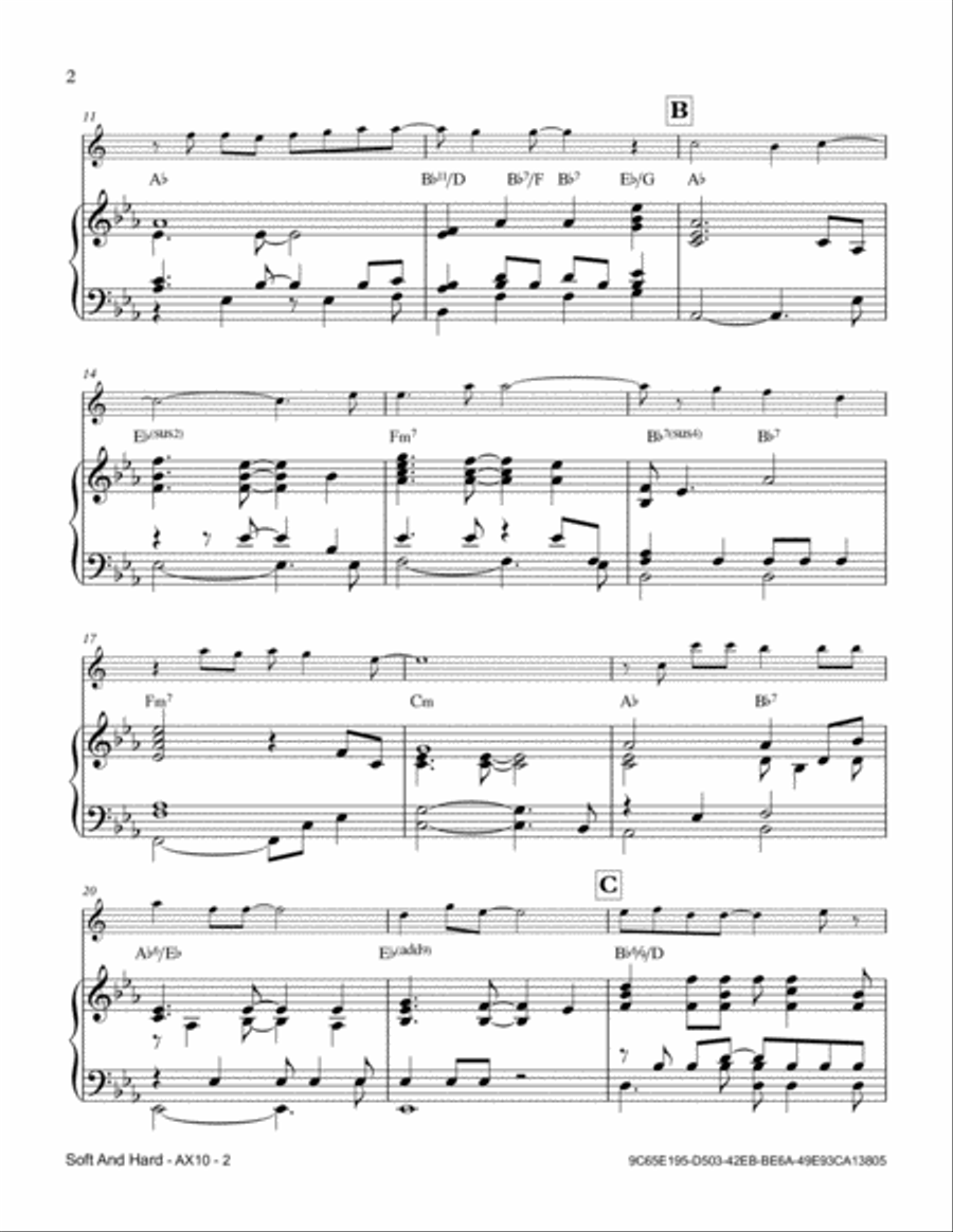 Soft And Hard Alto Saxophone scores gallery preview page 2