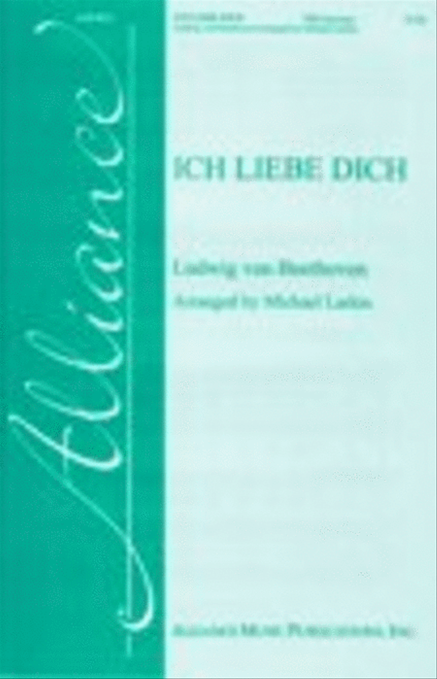Ich Liebe Dich 3-Part scores gallery preview page 1