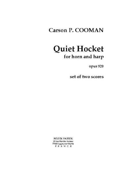 Quiet Hocket