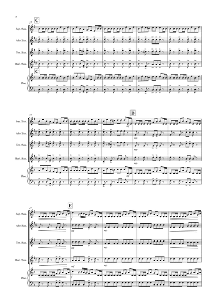 2 Classical Favourites for Saxophone Quartet (volume four) image number null