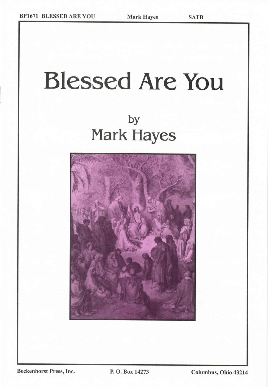 Blessed Are You 4-Part scores gallery preview page 1