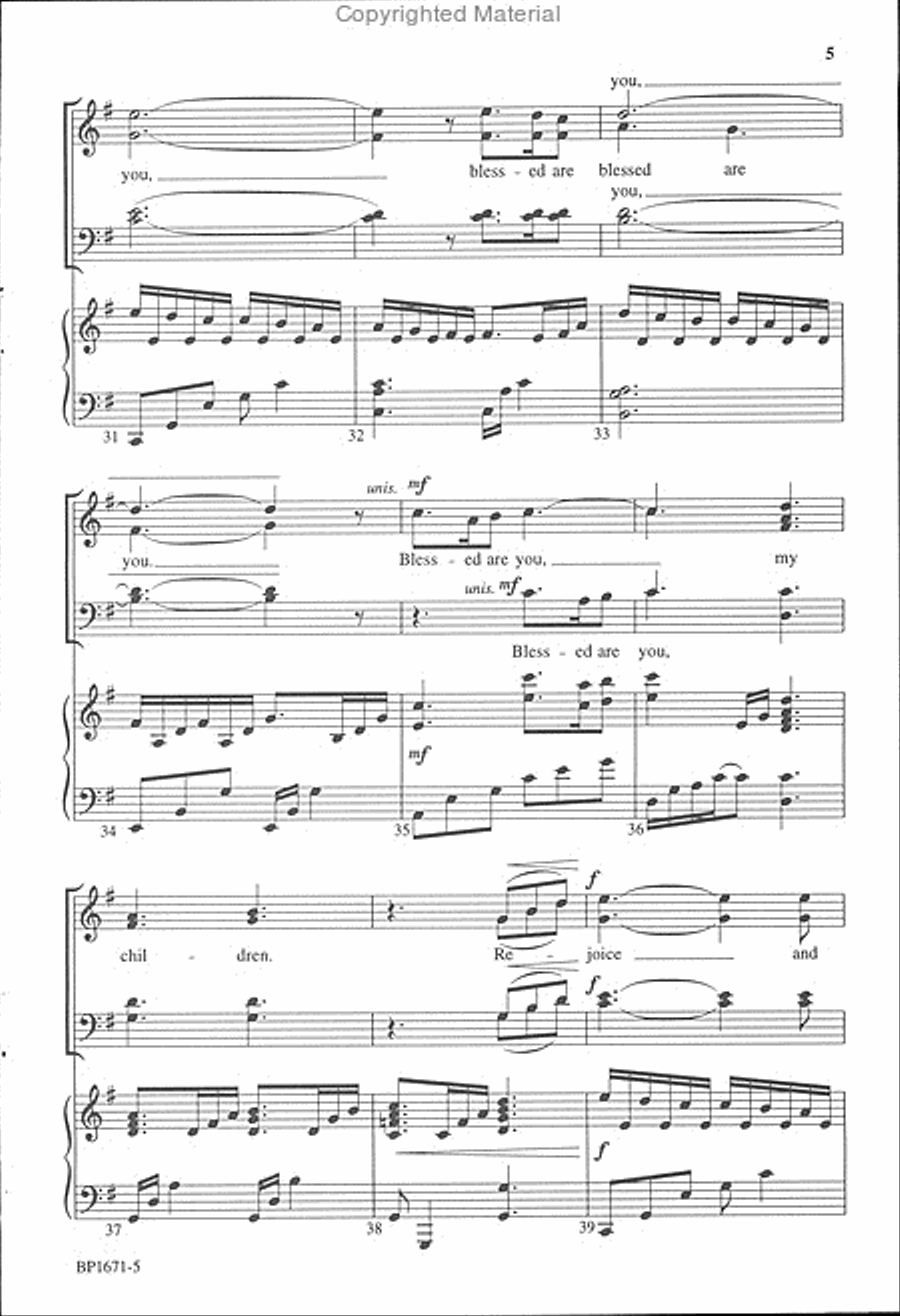 <br>Sheet music extract