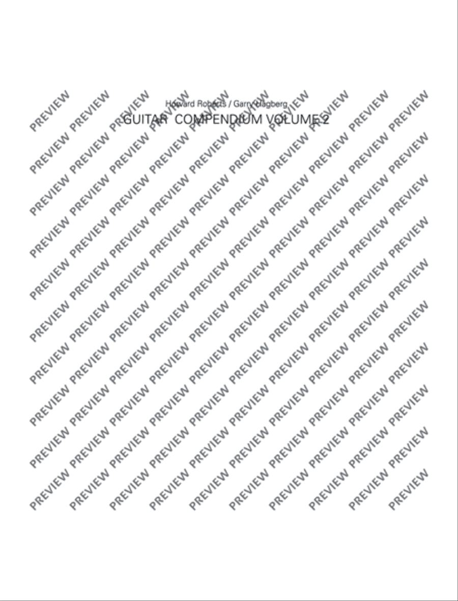 Guitar Compendium Guitar scores gallery preview page 2