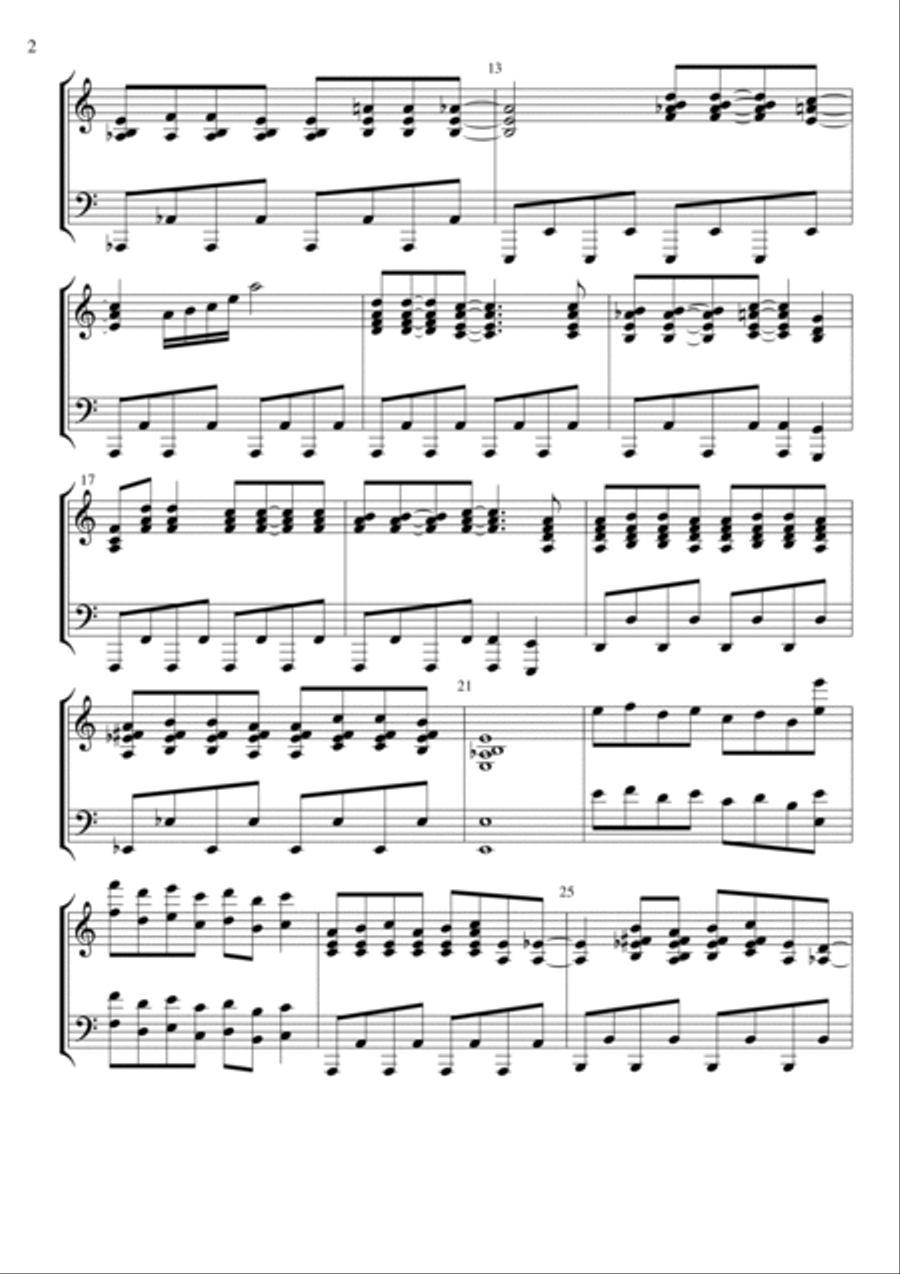 Money, Money, Money Piano Solo scores gallery preview page 2
