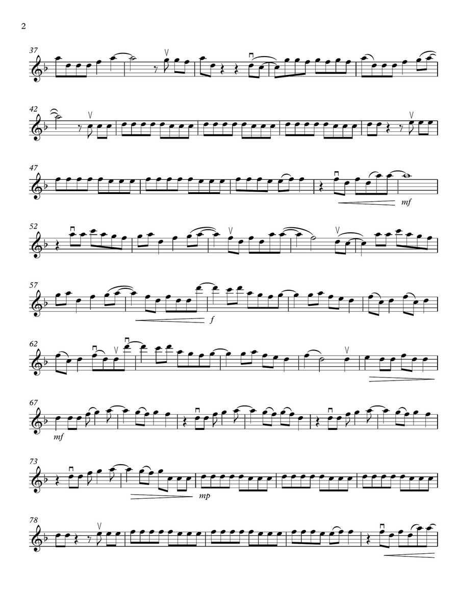 Sucker Violin Solo scores gallery preview page 2