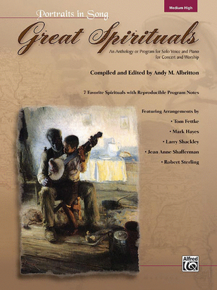 Book cover for Great Spirituals (Portraits in Song)