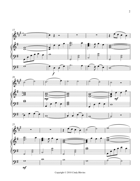 How Great Thou Art, for Piano, Clarinet and Cello image number null