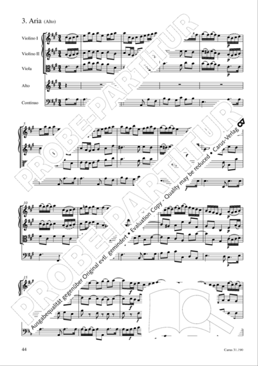 Sing to the Lord a new song (Singet dem Herrn ein neues Lied) ATB scores gallery preview page 45