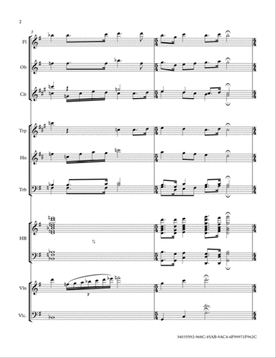 Come, Come Ye Saints Come, Come Ye Saints Full Orchestra scores gallery preview page 2