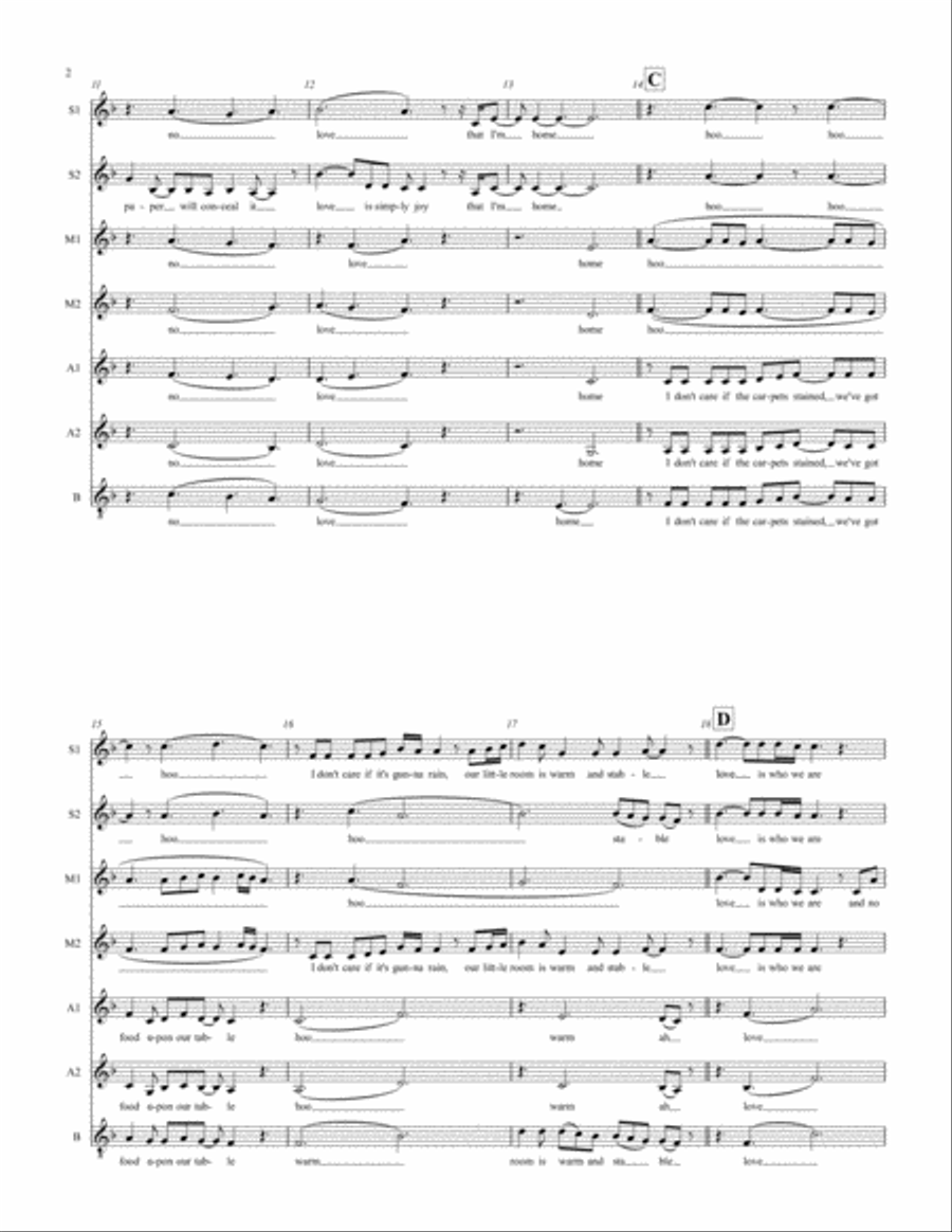 Love Is Christmas Love Is Christmas Small Ensemble scores gallery preview page 2