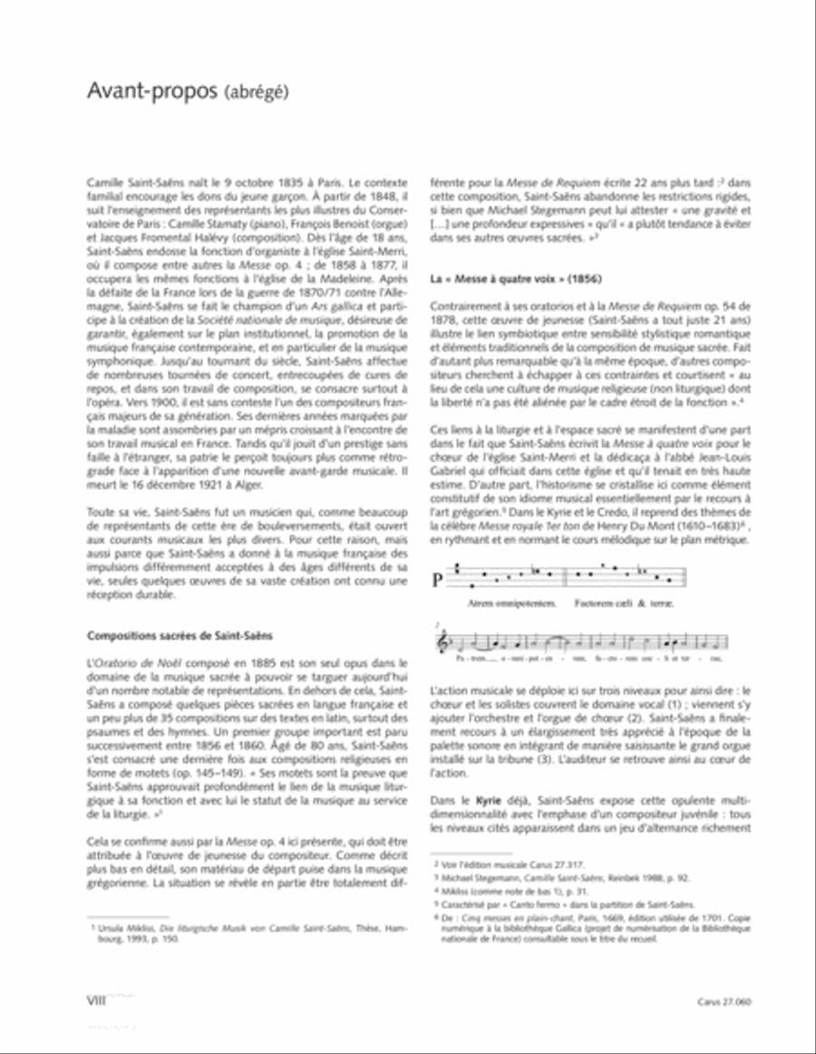 Messe a quatre voix 4-Part scores gallery preview page 9