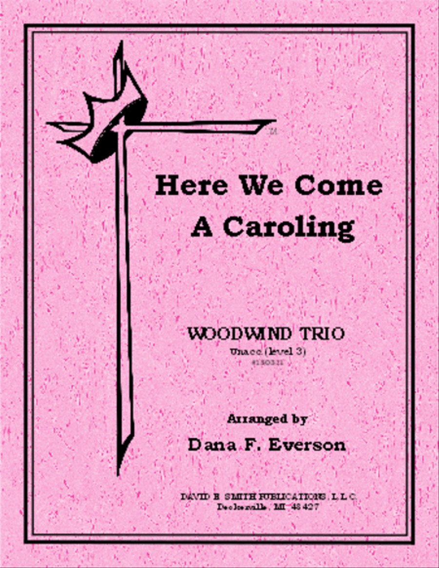 Here We Come A-Caroling Woodwind Trio scores gallery preview page 1