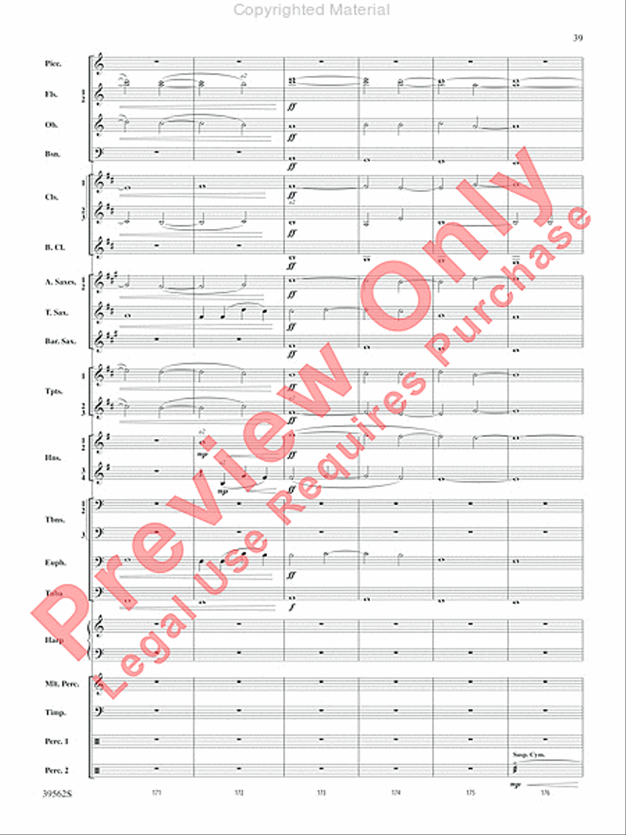 The Complete Harry Potter Concert Band scores gallery preview page 40