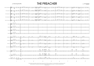 Book cover for The Preacher - Score Only