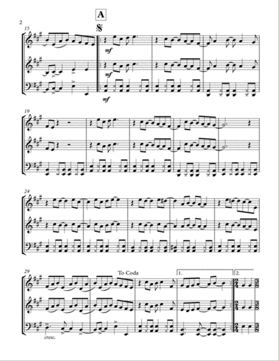 Here Comes The Sun String Trio scores gallery preview page 3