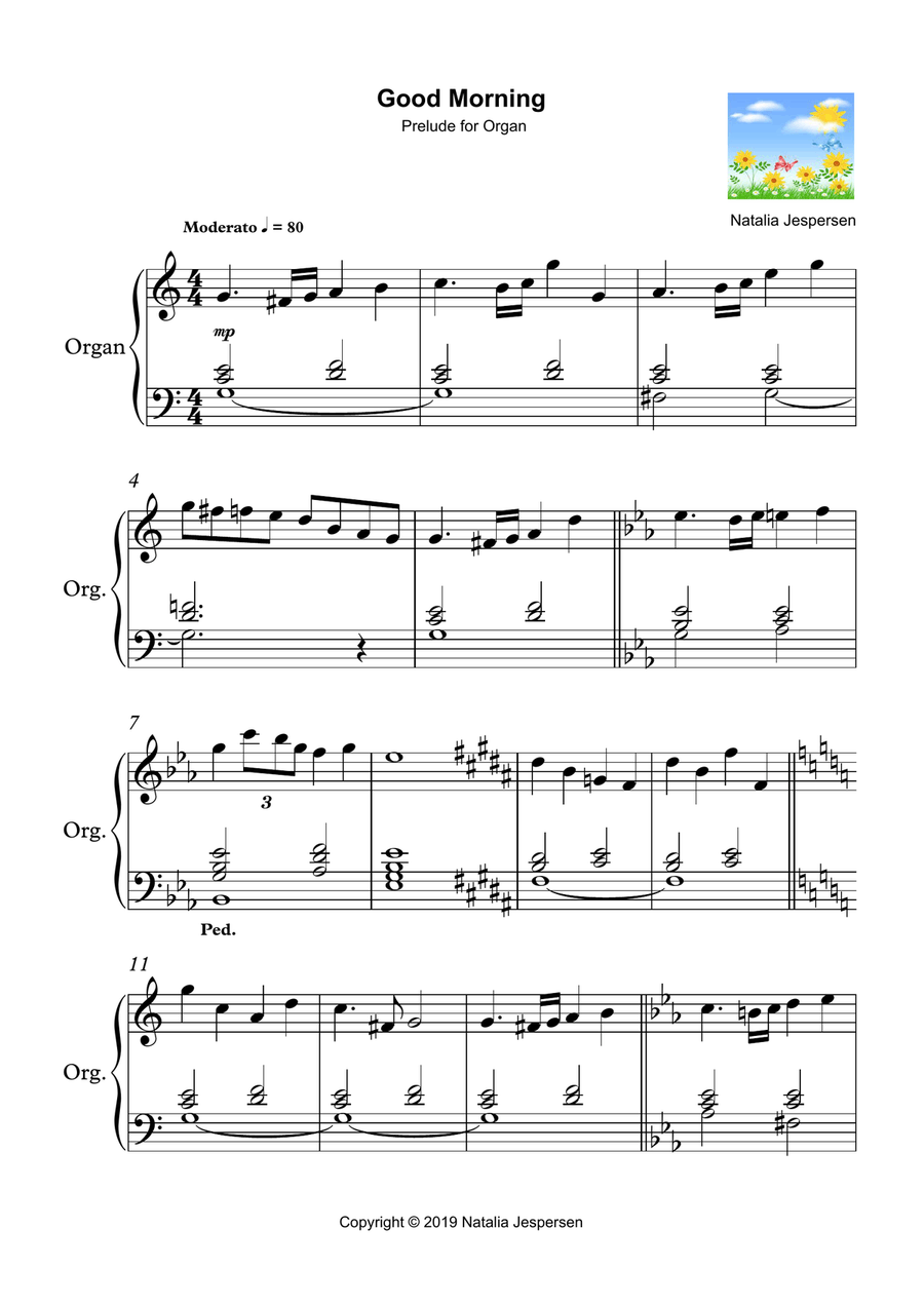 Spring - Lent - Easter - Pentecost Organ Collection Organ Solo scores gallery preview page 4