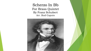 Scherzo in Bb Arranged for Brass Quintet