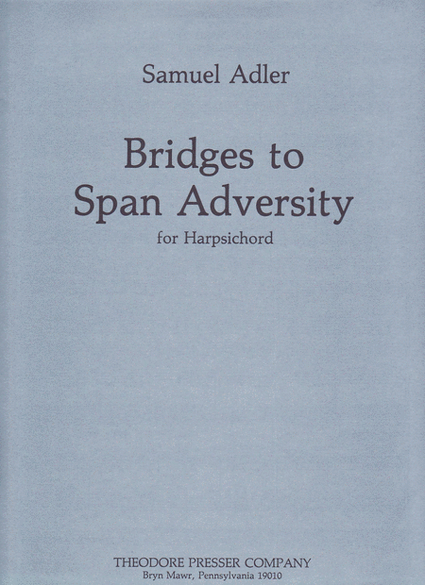 Bridges to Span Adversity